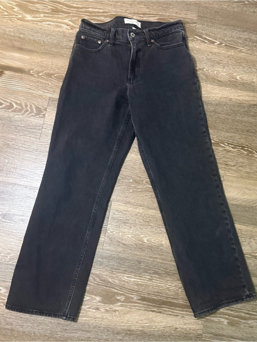 Abercrombie & Fitch Curve Love Low Rise Baggy